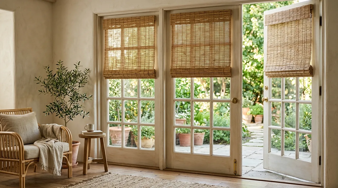 Match hardware finish to nearby metals